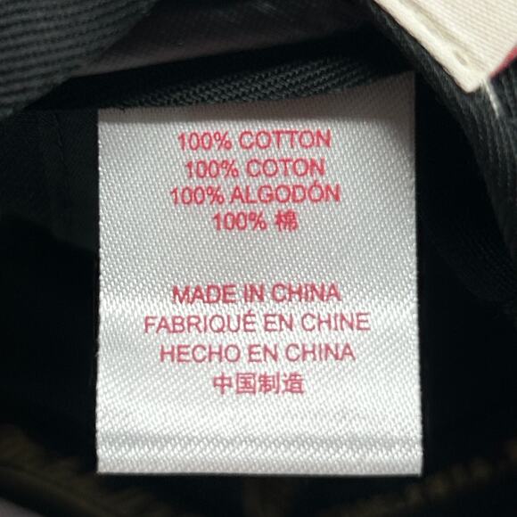 Chicago Blackhawks Hat Cap Black Mitchell & Ness Snapback Rope Roping Corded NHL - Picture 9 of 10